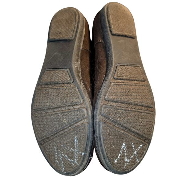 Rampage 8M Brown Fringe Women's Moccasins Boots Shoes 8 Medium Width - Picture 6 of 7